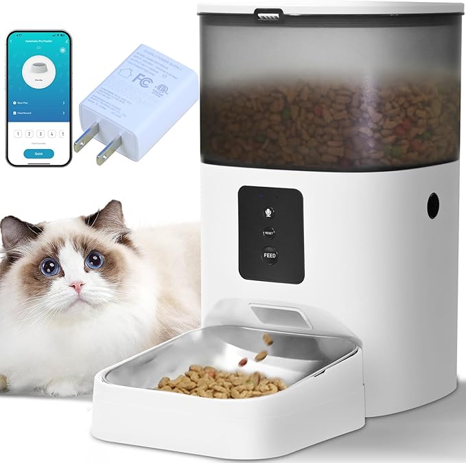 auto smart pet food feeder