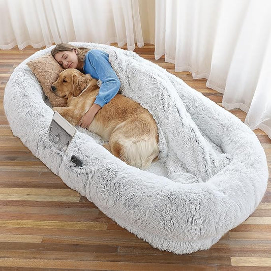 Human dog bed large dog bed